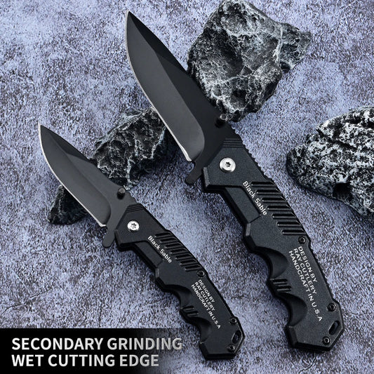 Durable Folding Survival Knife | Sharp Blade | Ergonomic Handle - Outdoorsman