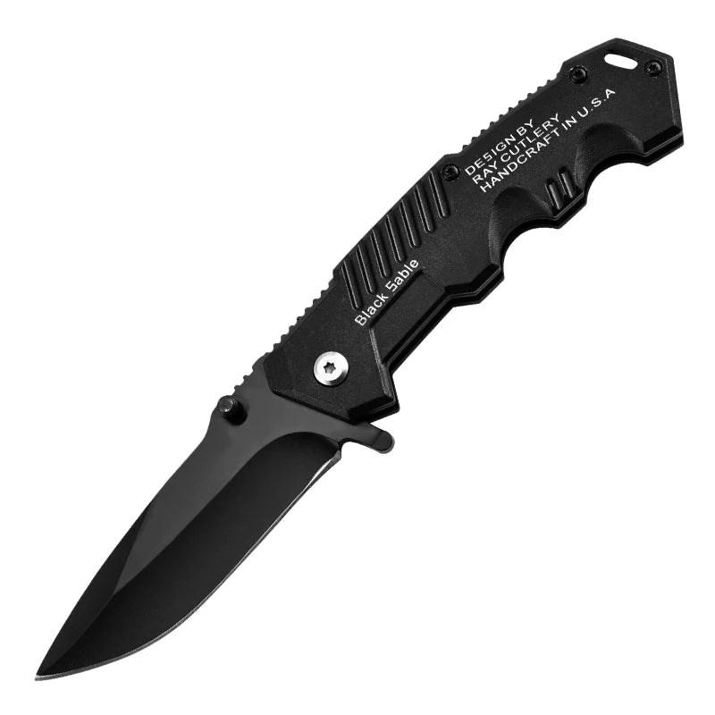 Durable Folding Survival Knife | Sharp Blade | Ergonomic Handle - Outdoorsman