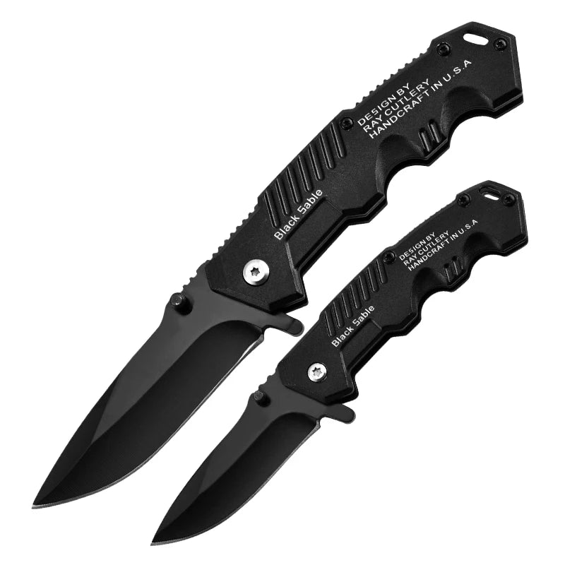 Durable Folding Survival Knife | Sharp Blade | Ergonomic Handle - Outdoorsman