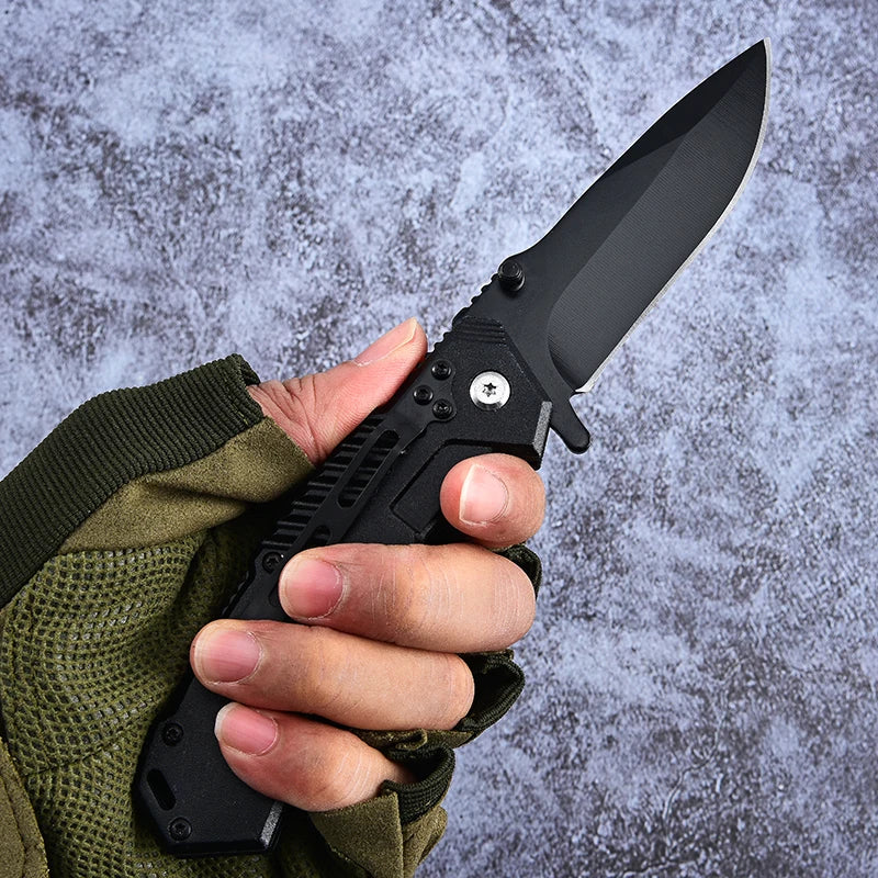 Durable Folding Survival Knife | Sharp Blade | Ergonomic Handle - Outdoorsman