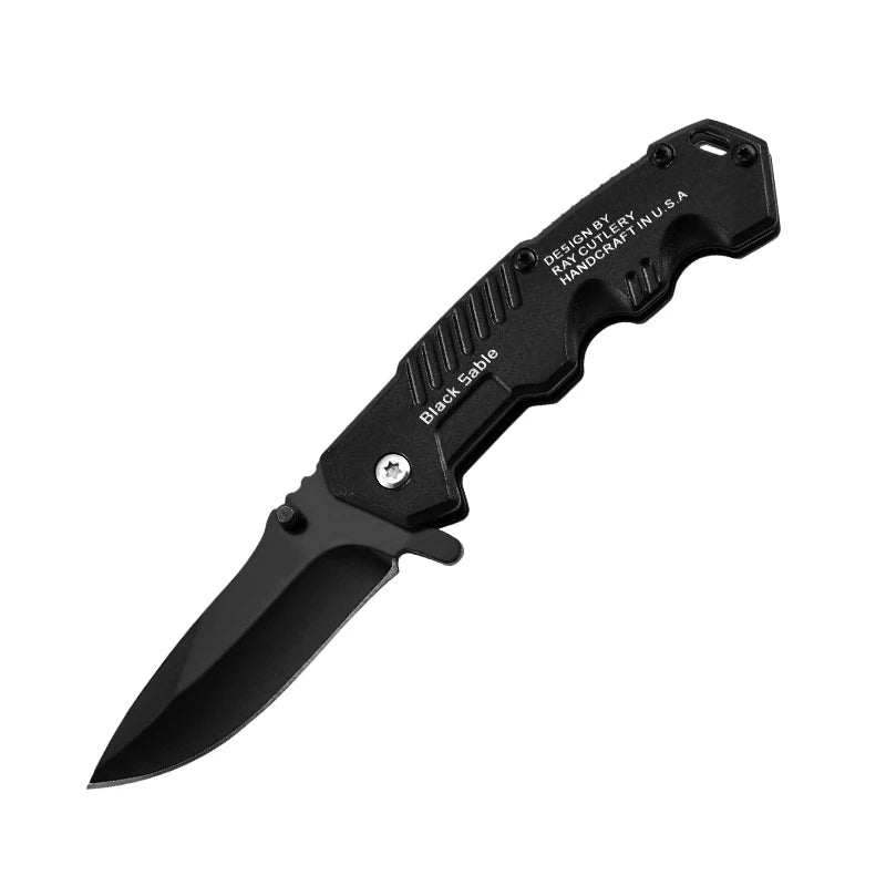 Durable Folding Survival Knife | Sharp Blade | Ergonomic Handle - Outdoorsman